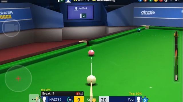 Amazing shots in a game of snooker. (Snooker Stars) смотреть онлайн