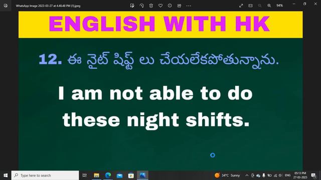 20 daily used english sentences in telugu || day-41 смотреть онлайн
