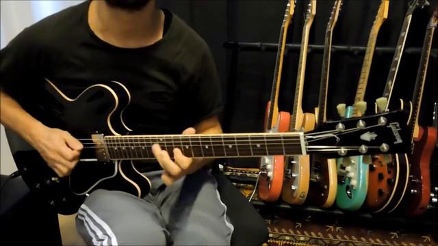 Gibson ES-335 Dot Black - Minor Jam смотреть онлайн