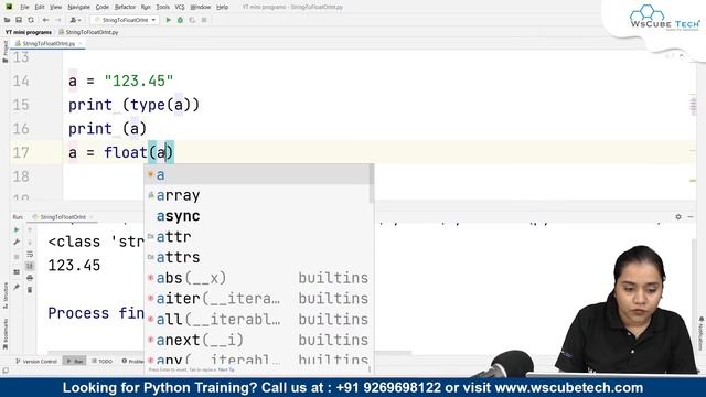 Python Program to Parse a String to a Float or Integer using Python Codes [English] смотреть онлайн