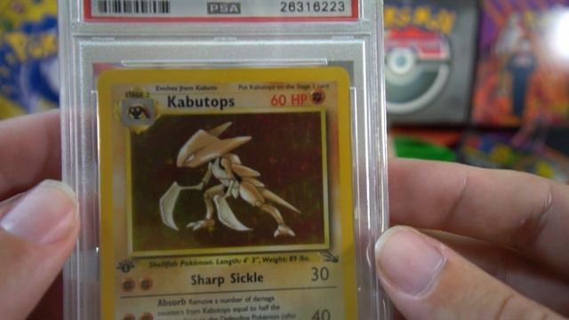 COMPLETE POKEMON 1ST EDITION FOSSIL HOLOS (PSA 10 SET) смотреть онлайн