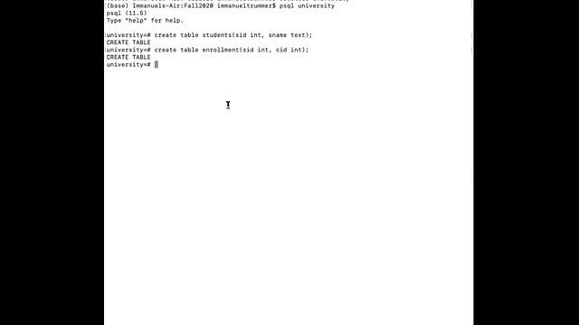 2: Creating and Filling a Database смотреть онлайн