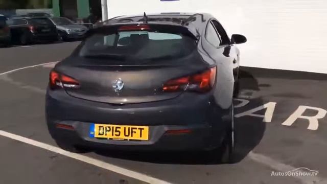 VAUXHALL ASTRA GTC SPORT S/S GREY 2015 смотреть онлайн