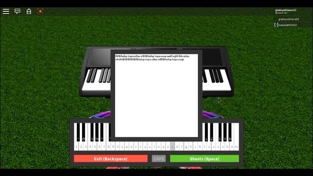 ROBLOX Piano- Fur Elise[Easy] (Beethoven) смотреть онлайн