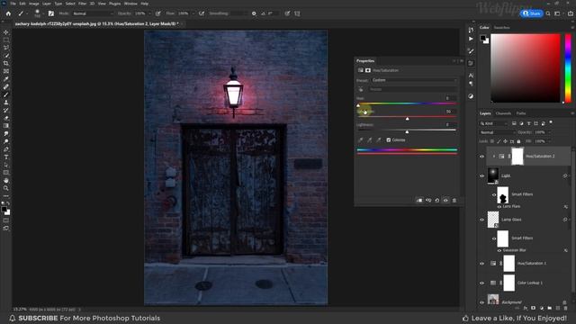 Glow Light Effect - Photoshop Tutorial | Light Glow Effect смотреть онлайн