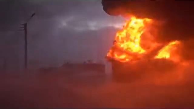 21 января возгорание на верхней площадке Мурманской нефтебазы смотреть онлайн