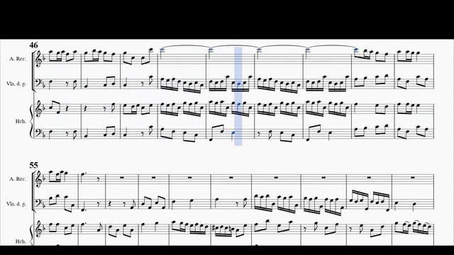 Telemann, G. P. _ Concerto F-Dur, TWV 43:F6 [Rec, Viol, Hch] смотреть онлайн