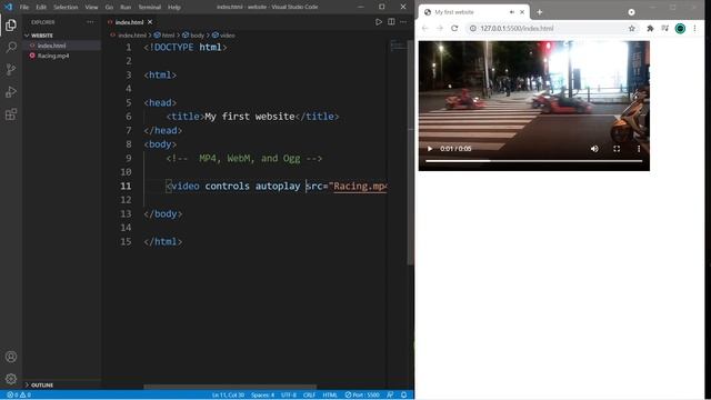 Learn HTML video in 2 minutes ? смотреть онлайн