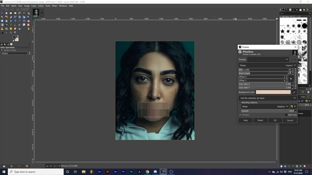 GIMP | Censor an Image (Pixelize Filter) смотреть онлайн