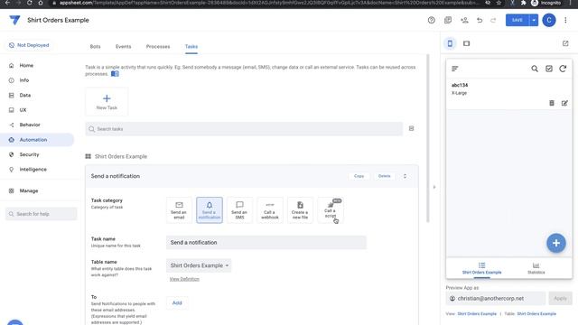 Calling Apps Script from AppSheet Automations смотреть онлайн