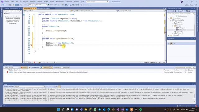C# + SQL Server + Visual Studio 2022 + Modelo de Capas (Video 5/6) смотреть онлайн