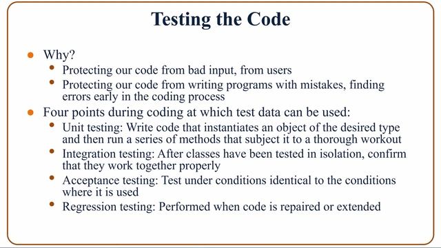 Testing (Unit testing) смотреть онлайн