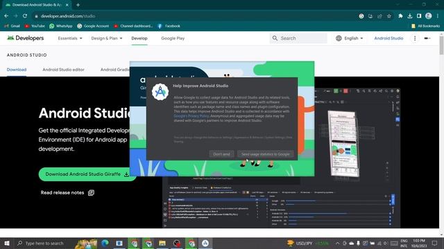 How to install Android Studio on Windows 10/11 [ 2023 Update ] Flamingo Installation смотреть онлайн
