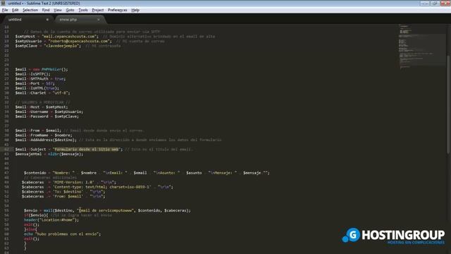 Integrar PHPMailer a Formulario PHP con SMTP смотреть онлайн
