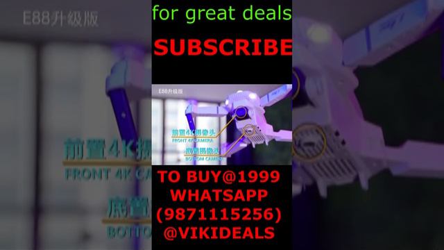 CHEAPEST FOLDABLE DRONE WITH 4K 1080P CAMERA UNDER RS 2000#TOY DRONE смотреть онлайн