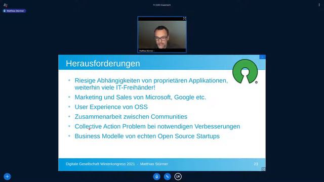 Winterkongress 2021 - Learnings aus 15 Jahren Open Source Aktivismus смотреть онлайн