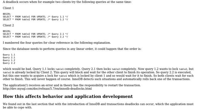 Databases: Are MySQL transactions under-utilised? (2 Solutions!!) смотреть онлайн