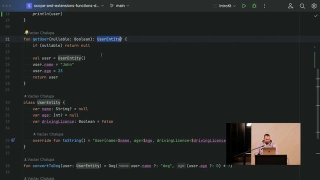 How Kotlin scope and extension functions (do not) improve your code - Václav Chalupa смотреть онлайн