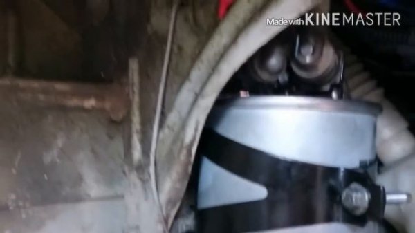 Замена топливного фильтра Megane 2 dCI 1.5