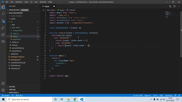 React Js Implementasi Redux Pada Aplikasi Counter Sederhana смотреть онлайн