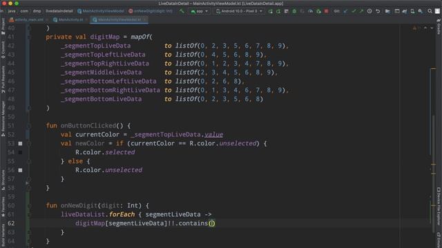 Android Digital Clock App: We built a counting clock with LiveData! смотреть онлайн