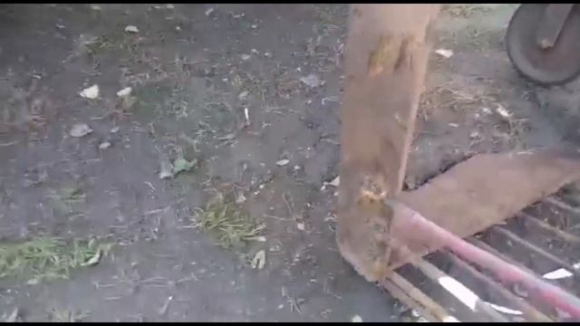 Картофелекопалка на ЮМЗ(без токарных работ) смотреть онлайн