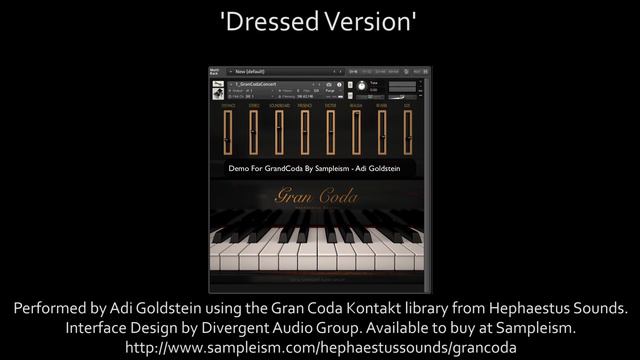 Hephaestus Sounds - Gran Coda Kontakt Instrument - Composition by Adi Goldstein смотреть онлайн