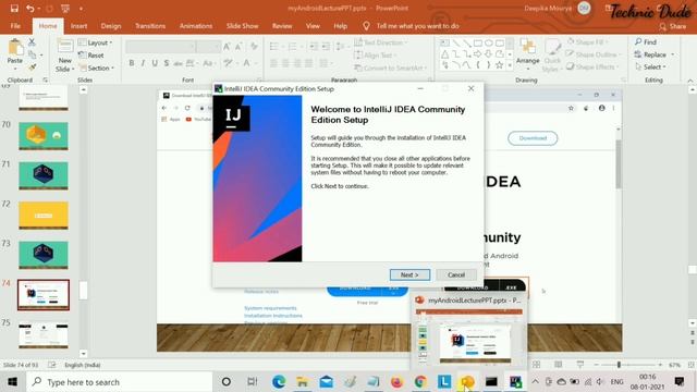 How to Install Intellij IDEA on Windows 10 | Run First Hello World | Kotlin tutorial in Hindi смотреть онлайн