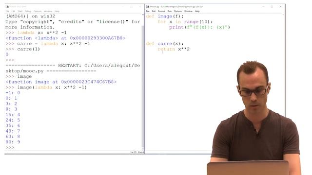 Python 3 Semaine 5.2. Objet fonction, fonction lambda, map e смотреть онлайн