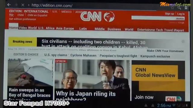 Star Fonpad H7000+ 7.0" Android 4.0 Tablet PC with 1GB RAM/8GB ROM смотреть онлайн