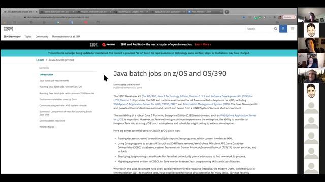 Dave Nicolette "Java on the Mainframe" 2021/02/16 смотреть онлайн