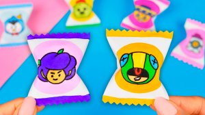 Бумажные сюрпризы Бравлы Как сделать коробку из бумаги своими руками Лайфхаки для школы