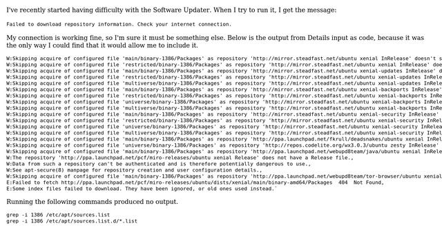W:Skipping acquire of configured file 'main/binary-1386/Packages' as repository... doesn't... смотреть онлайн