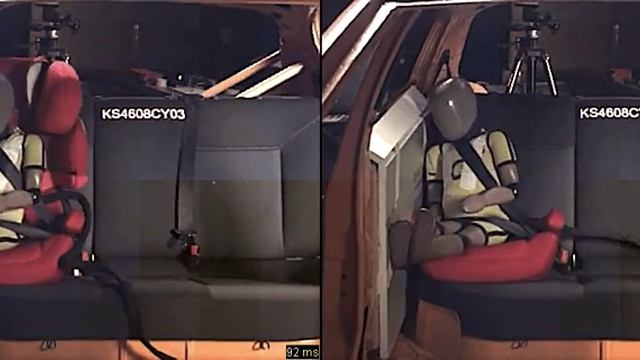 Cybex Solution X | краш-тест автокресла смотреть онлайн