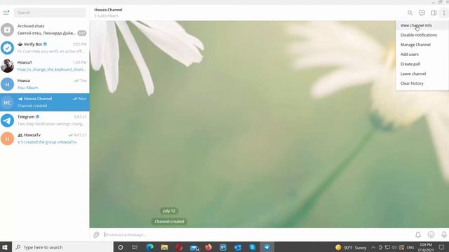How to Verify Your Telegram Channel in Windows смотреть онлайн