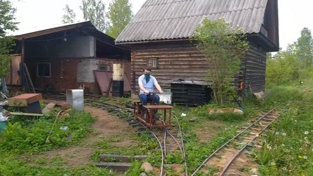 Обзор садовой железной дороги Павла Чилина смотреть онлайн