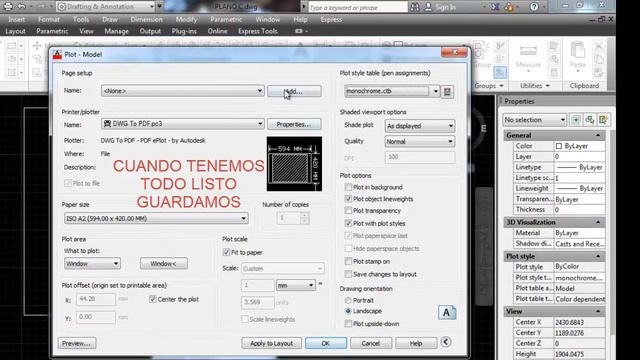 PUBLISH EN AUTOCAD смотреть онлайн