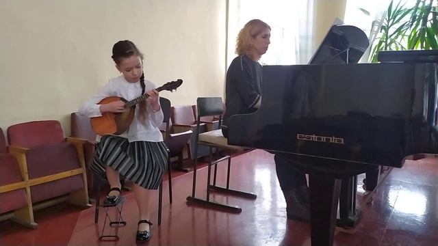 Б.Міхєєв "Весела полька" перекладення для домри та фортепіано "С.Нєверова смотреть онлайн