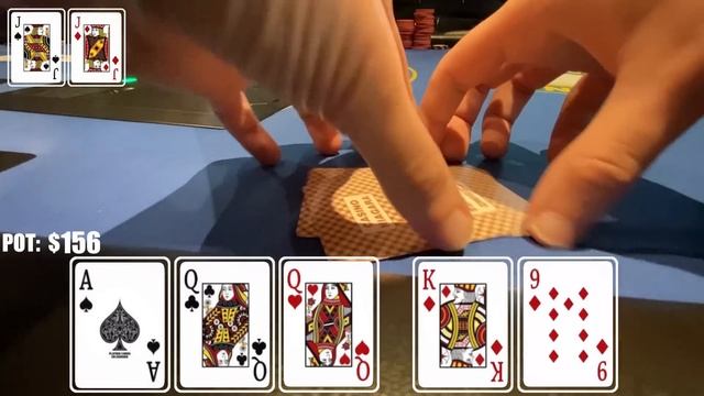 У нас фуллхауз и он рейзит? Покер влог #21 смотреть онлайн