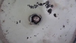 Запаиваем сантиметровую дыру в эмалированной кастрюле.