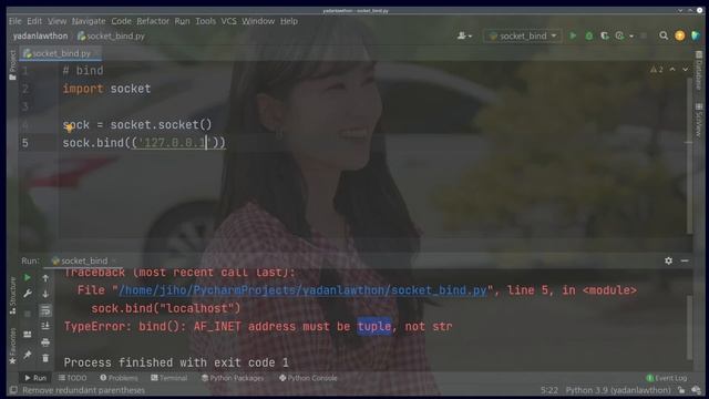 파이썬 네트워크 프로그래밍 열네번째 시간 - socket.bind 메서드 이야기 смотреть онлайн