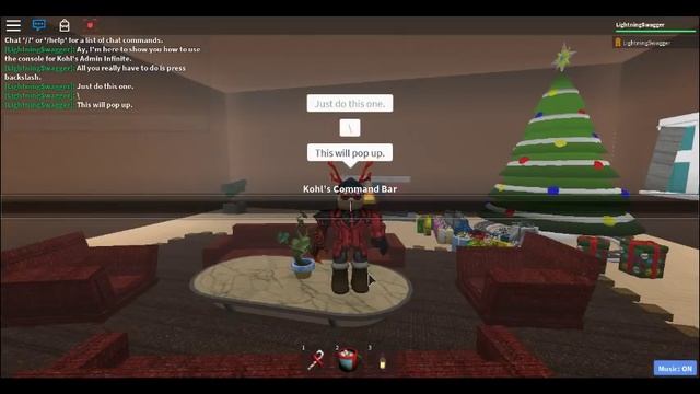 ROBLOX: Using Kohl's Admin Infinite Console смотреть онлайн