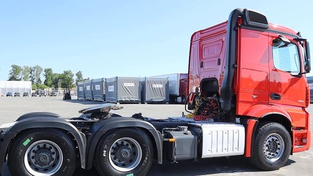 MB Actros 2651 6x4 tractor '2015 REF 111443 смотреть онлайн