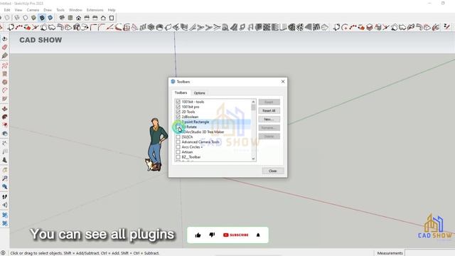 How To Install Plugin Package 2017 To Sketchup 2023 | INSTALL EXTENSIONS In SketchUp