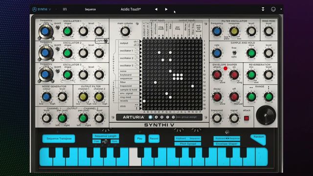 Arturia Synthi V. Обзор за минуту от Pavel Khvaleev и Blackfeel Wite. смотреть онлайн