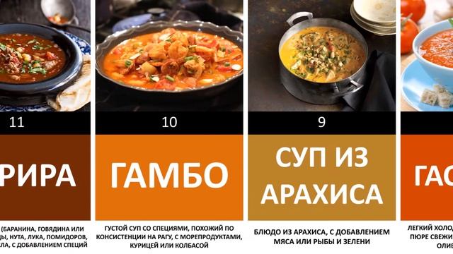 Рейтинг самых полезных и вкусных супов мира смотреть онлайн