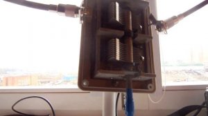 Самодельная антенна "магнитная рамка" (magnetic-loop antenna)