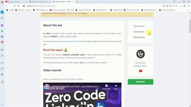 Linkedin Profile Scraper - Scrape All Data From Linkedin Profiles Within Seconds смотреть онлайн