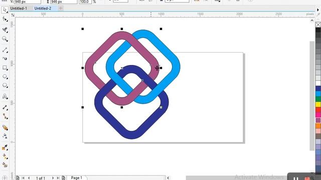 Logo Design in Corel Draw. Corel Draw Tutorial. #logo #logodesign #coreldraw смотреть онлайн