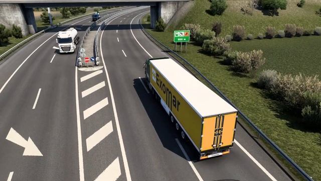 ETS 2 - DAF XF 105 Transporting Grapes from Taranto to Bari смотреть онлайн